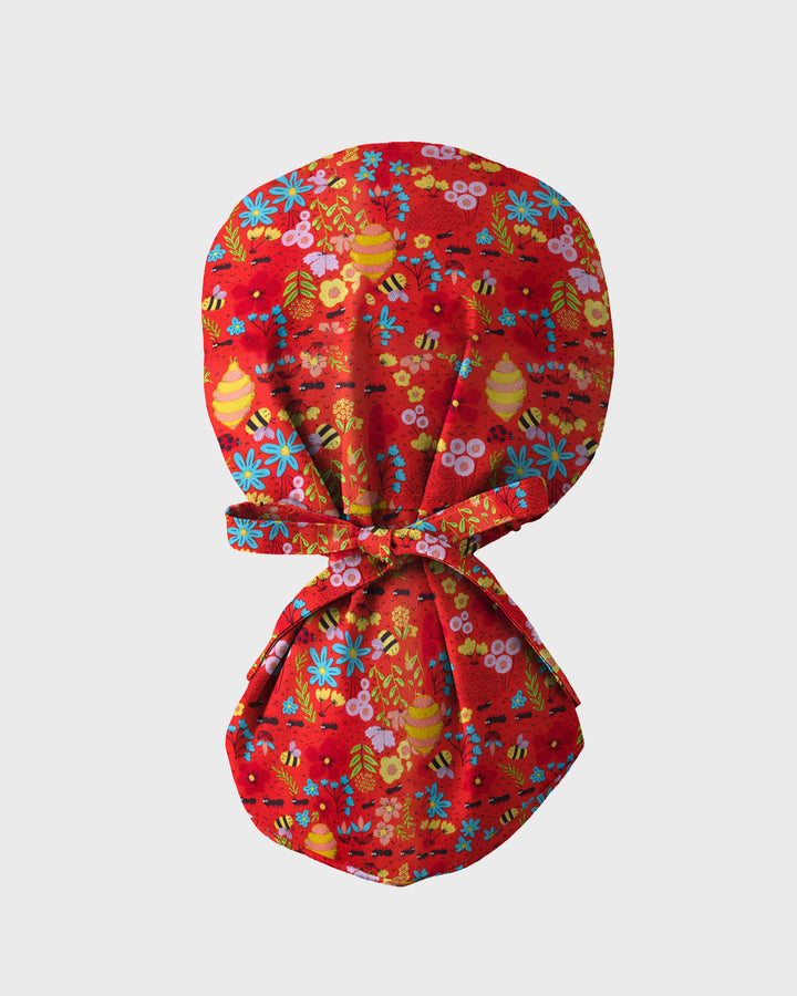 Sweet Honey Garden Scrub Cap