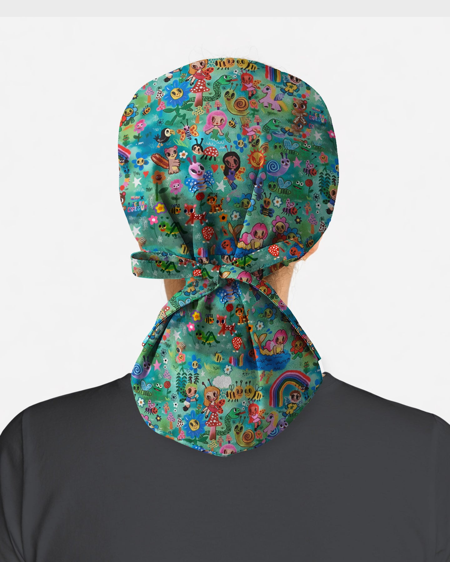 Little Garden Adventure Scrub Cap