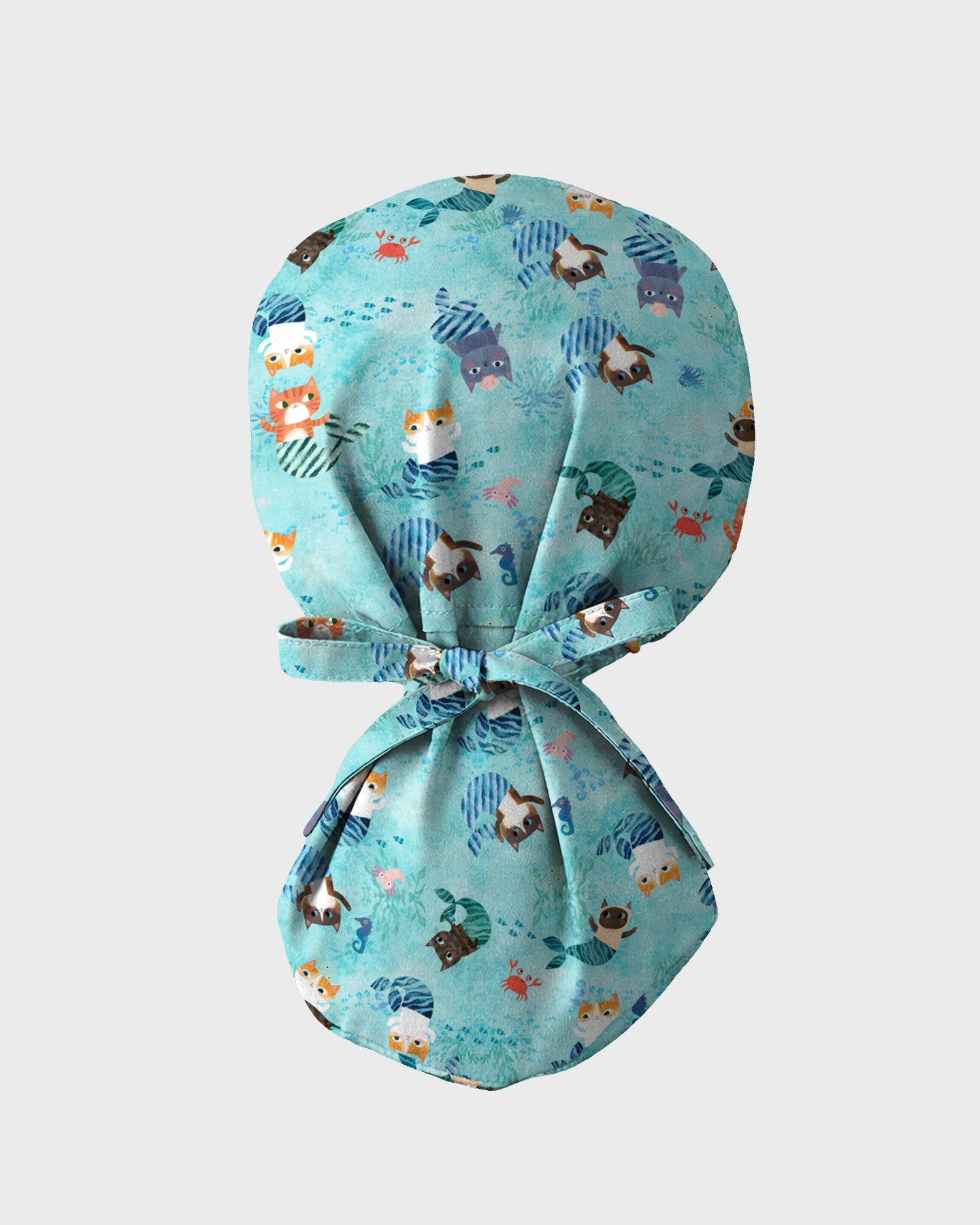 Ocean Kitties Scrub Cap