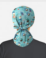 Ocean Kitties Scrub Cap