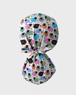 Colorful Sheep Scrub Cap
