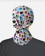 Colorful Sheep Scrub Cap