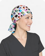 Colorful Sheep Scrub Cap