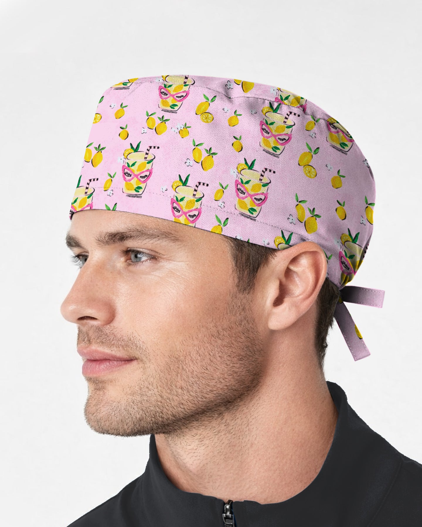 Pink Lemonade Scrub Cap