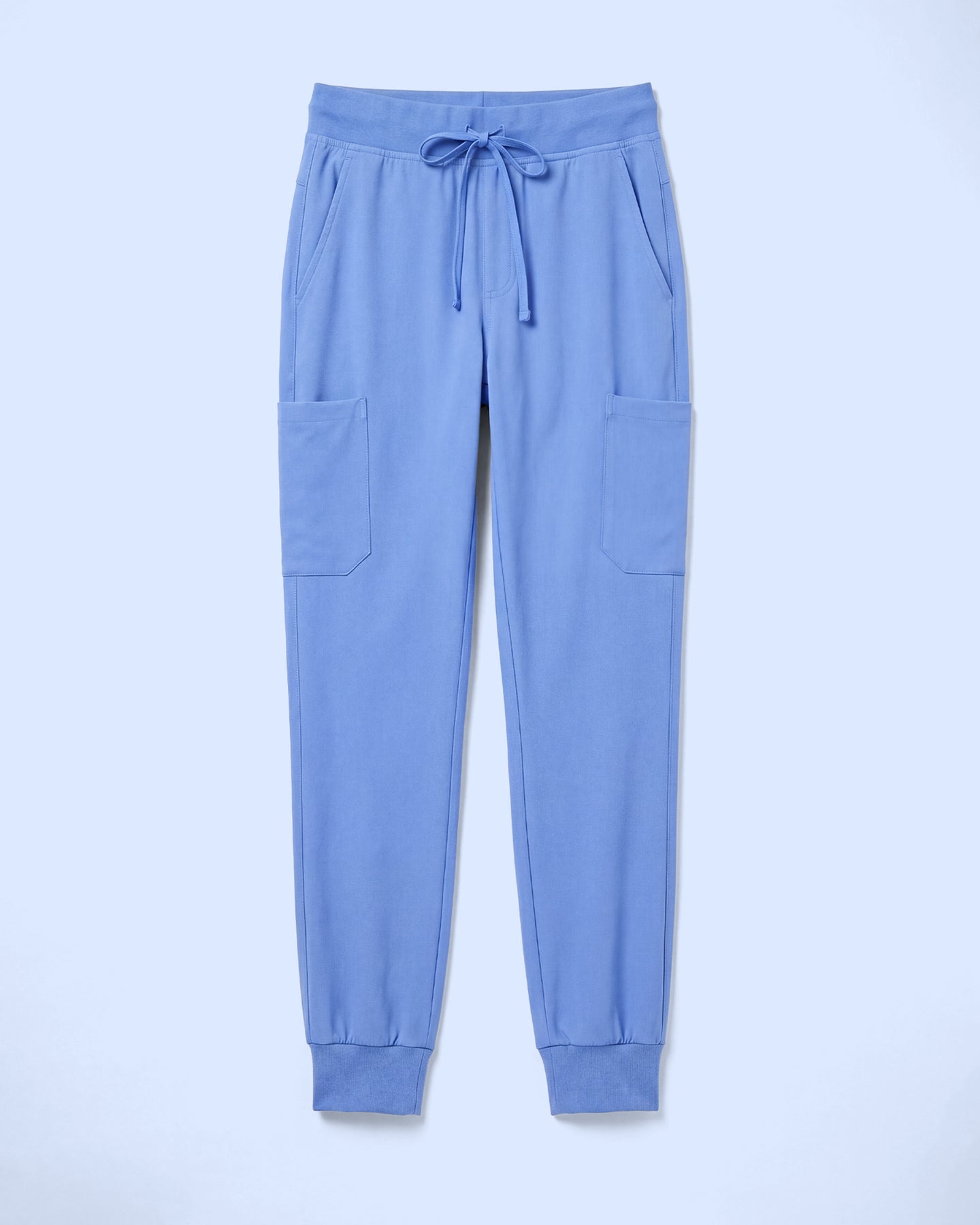 Women's 6-Pocket Jogger Scrub Pant Ceil Blue