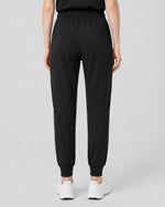 Women's 6-Pocket Jogger Scrub Pant Black