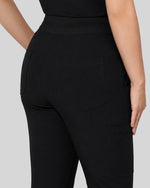 Women's 6-Pocket Jogger Scrub Pant Black