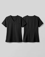 Women's V-neck One Pocket Scrub Top