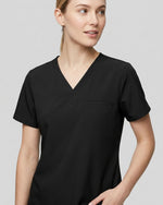Women's V-neck One Pocket Scrub Top