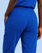 Women's 6-Pocket Jogger Scrub Pant Royal Blue