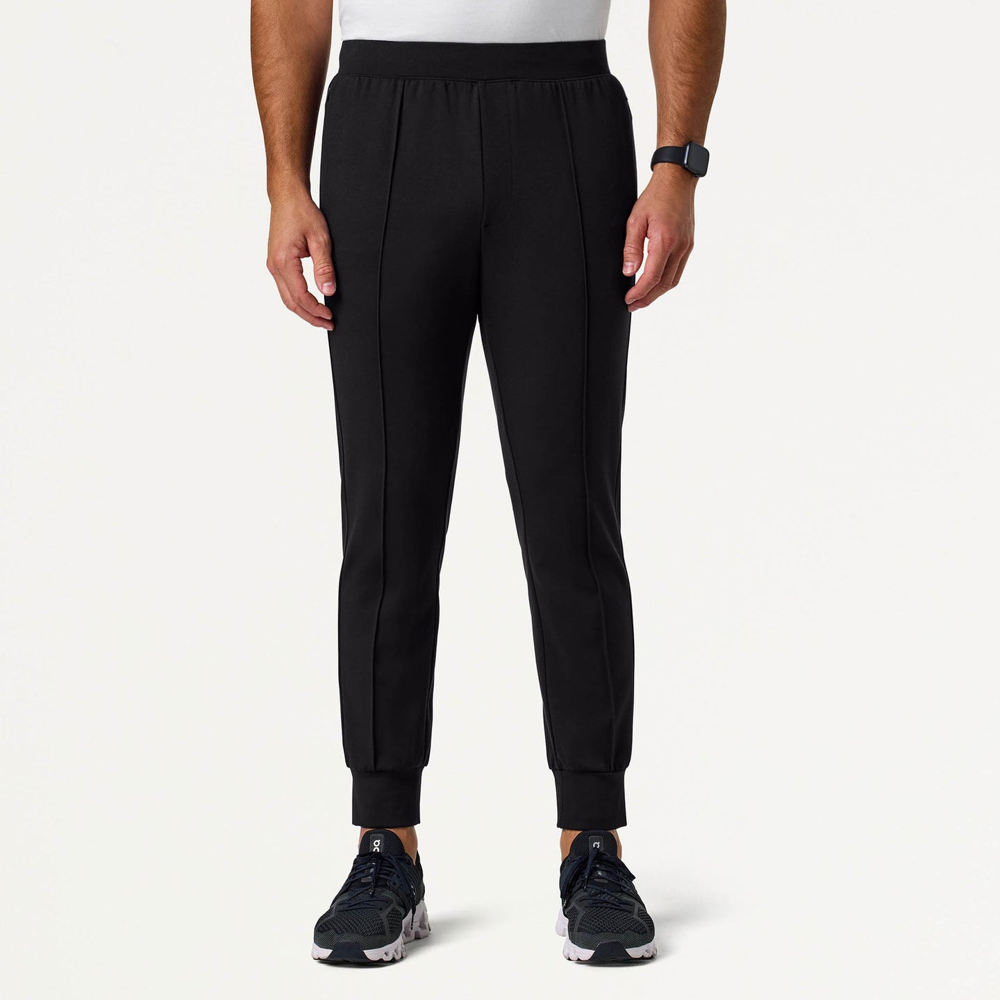 Men’s Slim Fit Jogger Scrub Pants with Lounge-Feel Fabric and 5 Pockets