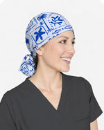 Boho Beach Sunwashed Coastal Dream Scrub Cap