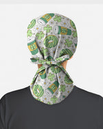 Lucky Latte Cozy Café Charm Scrub Cap