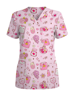 Little Remedies Gentle Care Icons Women Scrub Top