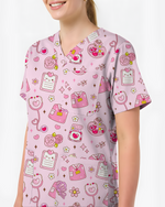 Little Remedies Gentle Care Icons Women Scrub Top