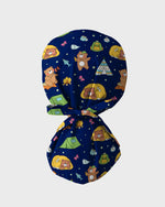 Camping Bears Cozy Woodland Adventure Scrub Cap
