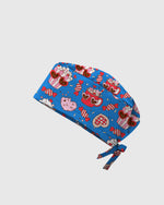 Groovy Snacks Funky Colorful Treat Parade Scrub Cap