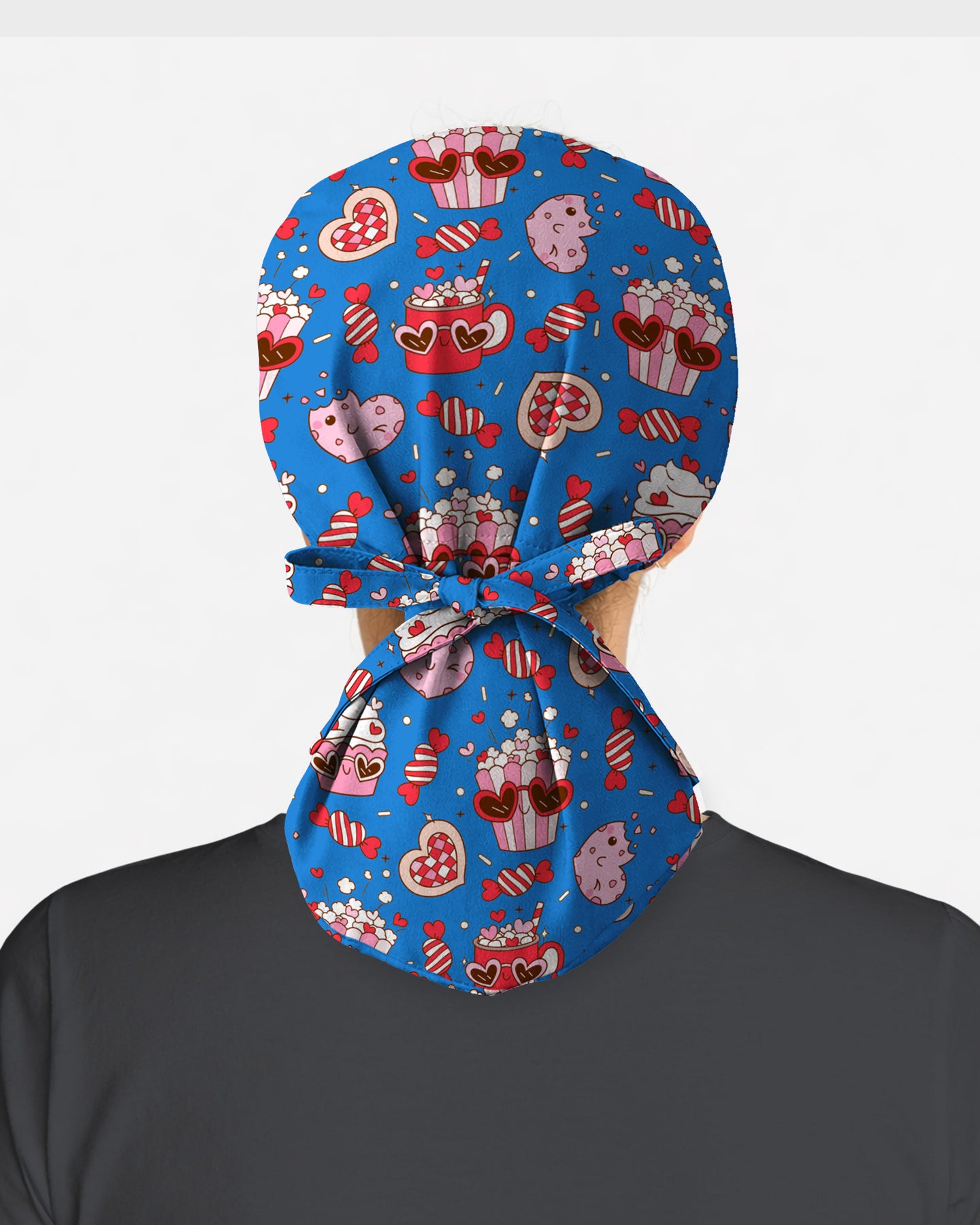 Groovy Snacks Funky Colorful Treat Parade Scrub Cap
