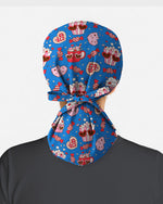 Groovy Snacks Funky Colorful Treat Parade Scrub Cap