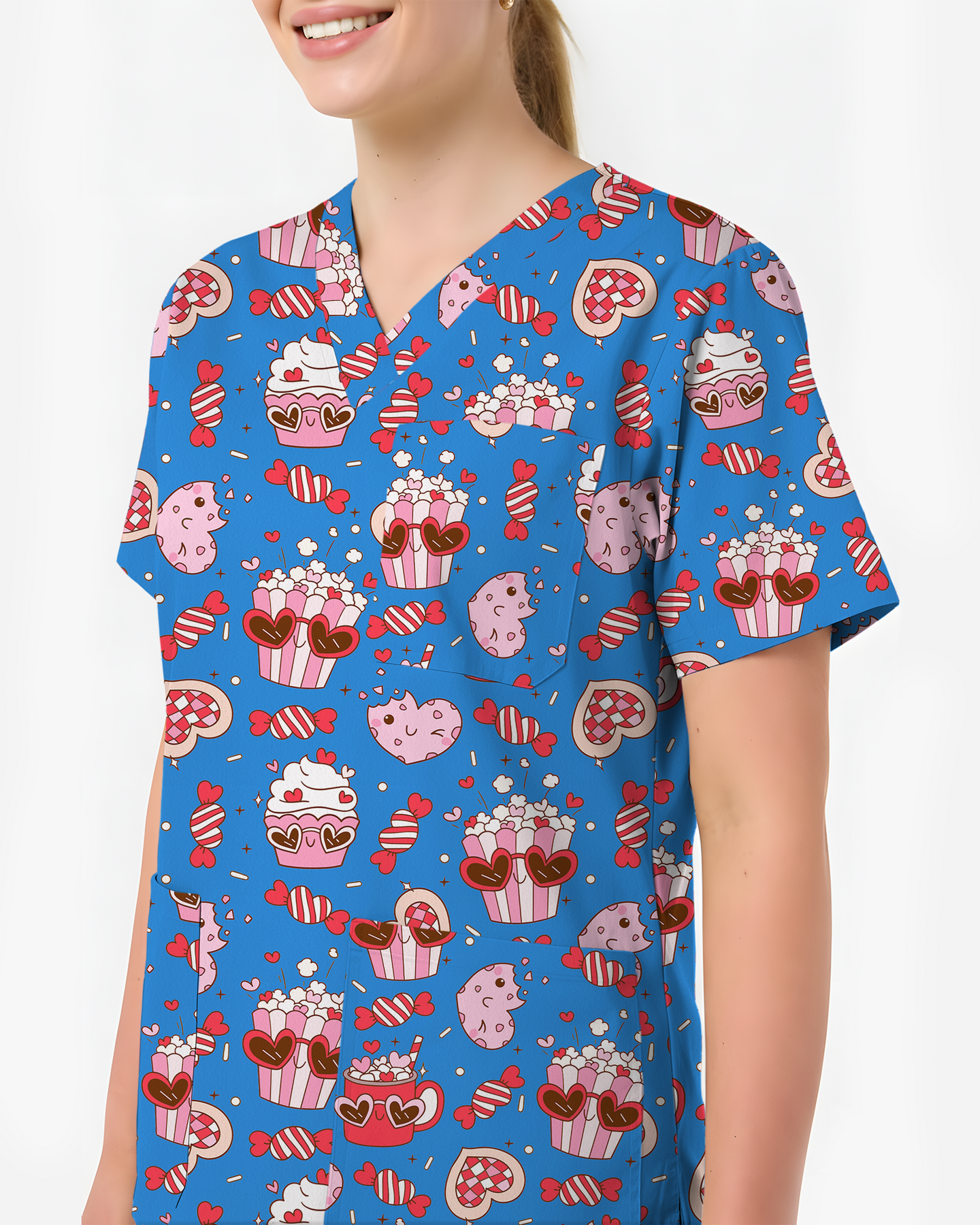 Hydrated Sista Fresh Glow Vibes Women Scrub Top