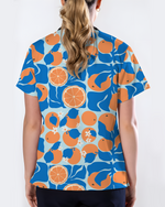 Orange Bliss Citrus Sunshine Fresh Glow Women Scrub Top