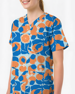 Orange Bliss Citrus Sunshine Fresh Glow Women Scrub Top