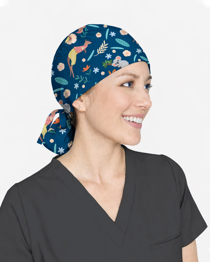 Outback Buddies Wild Desert Adventure Scrub Cap