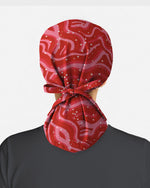 Red Revival Bold Cherry Pop Energy Scrub Cap