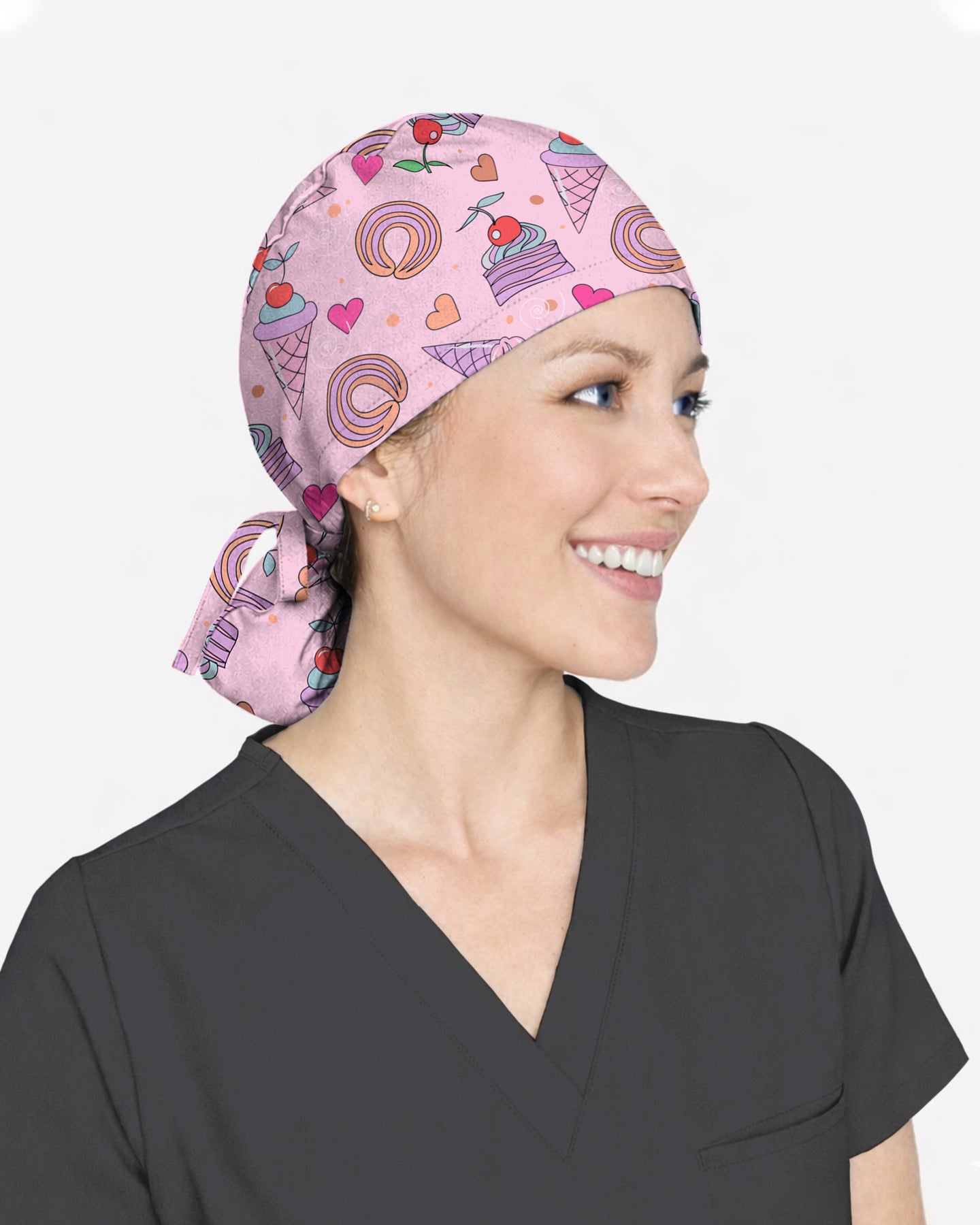 Sugar Rush Sweet Candy Spark Glow Scrub Cap