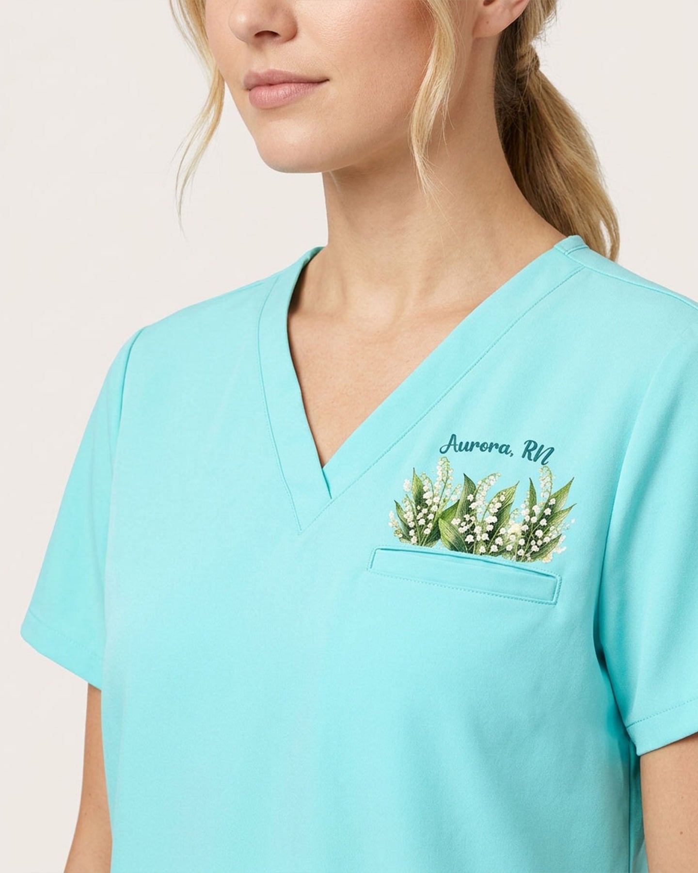Personalized Name And Birth Month Flower May You Be Proud Gift For Nurse Colleague Top