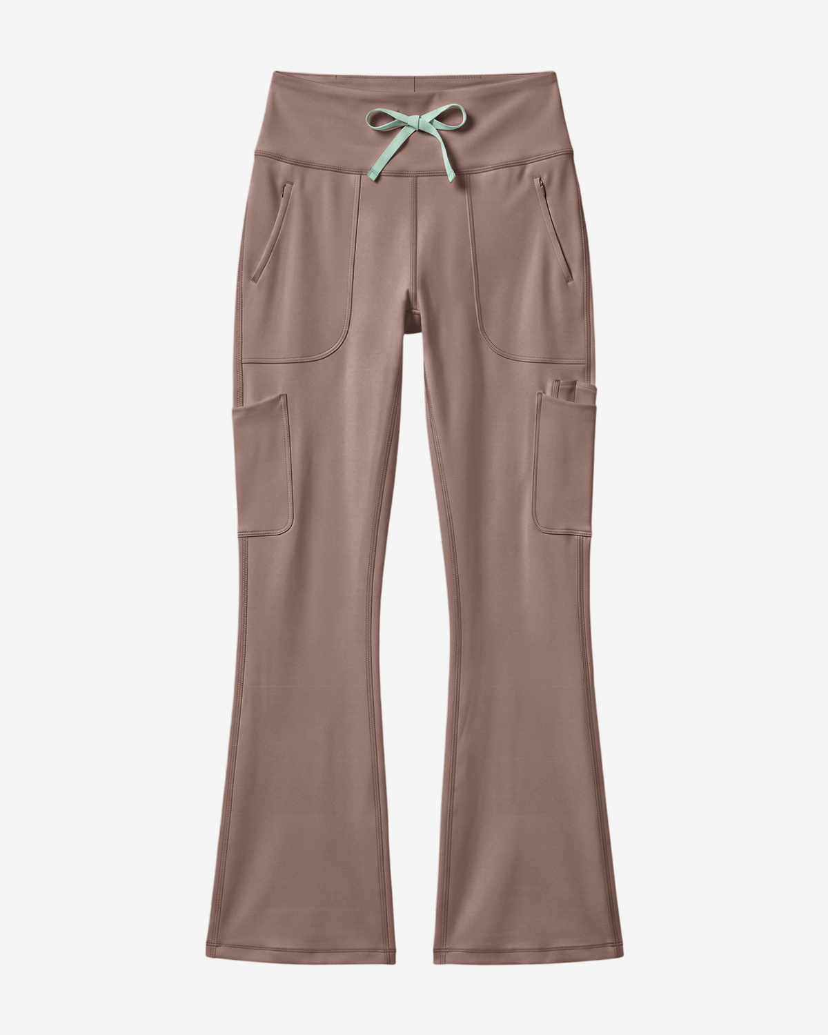 High-Rise Flare Scrub Legging Smokey Taupe