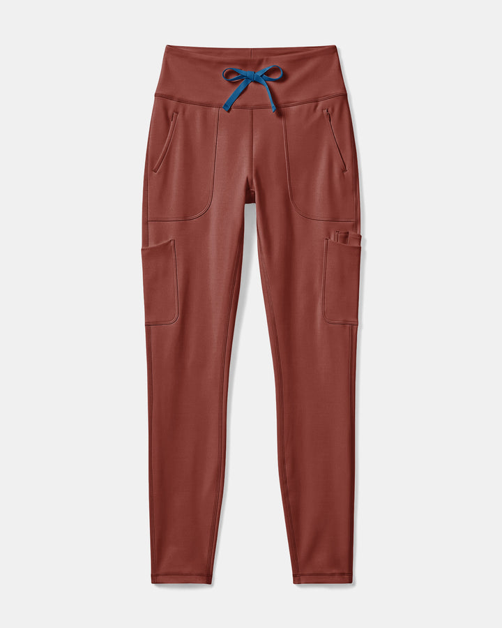 High-Rise Scrub Legging Sienna