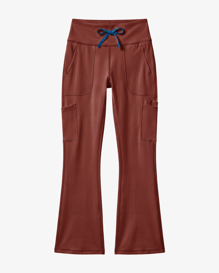 High-Rise Flare Scrub Legging Sienna