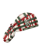 Personalized Name And Job Title Merry And Bright Plaid Pattern Christmas Gift For Nurse Cap