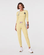High-Rise Scrub Legging Butter Yellow