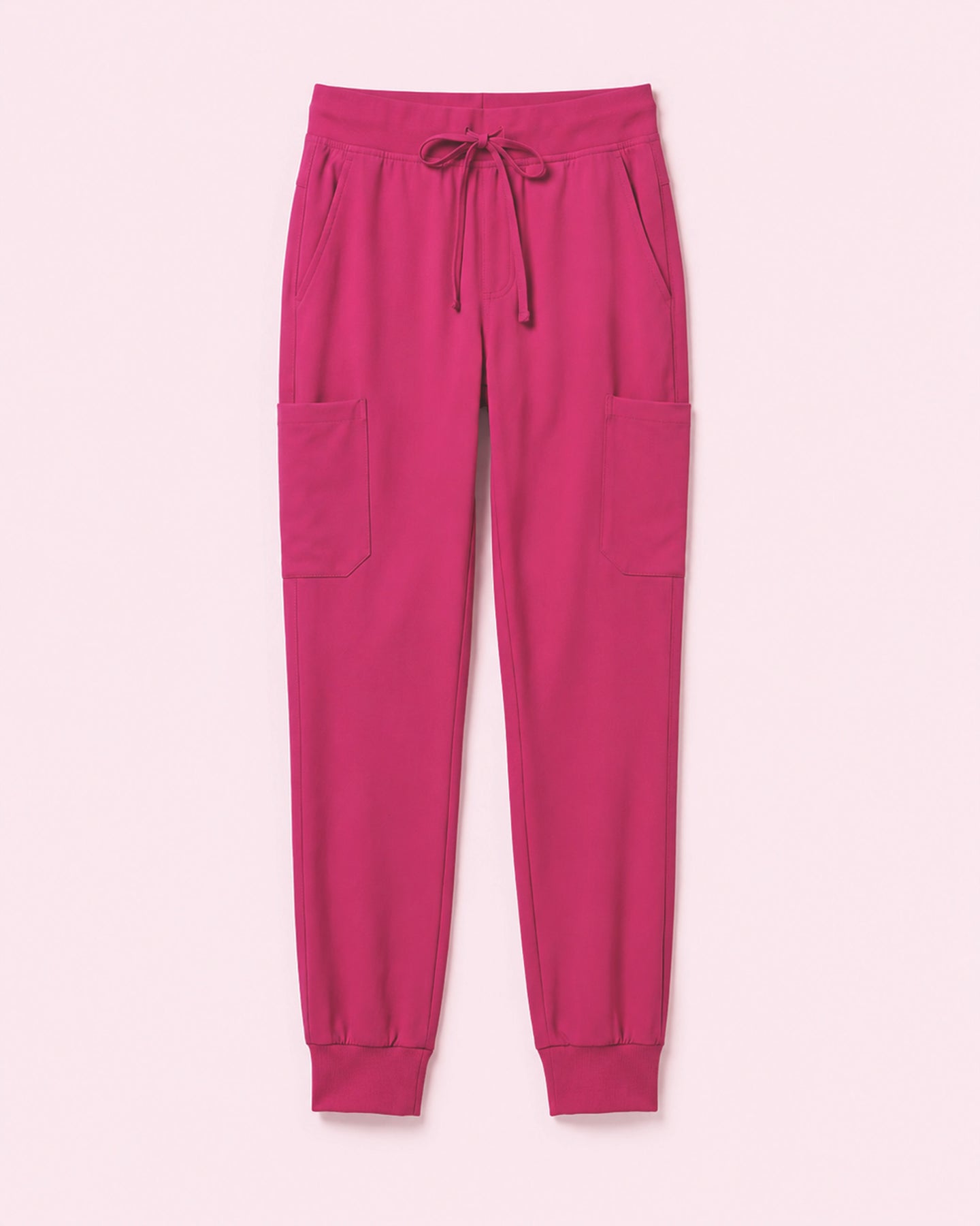 Women's 6-Pocket Jogger Scrub Pant Wild Berry