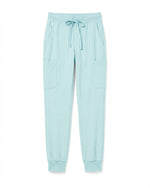 Women's 6-Pocket Jogger Scrub Pant Sky Blue