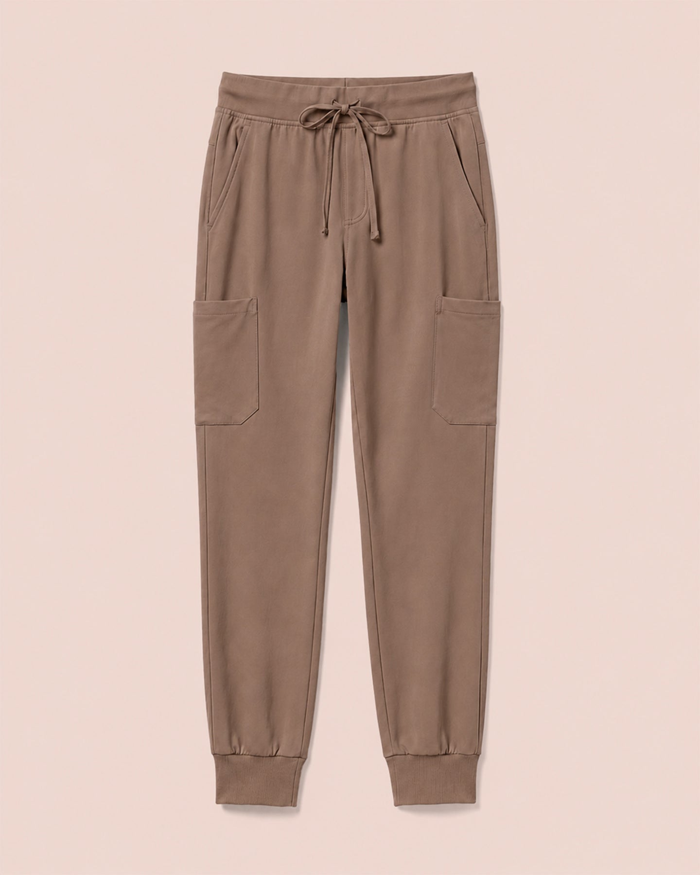 Men's 6-Pocket Jogger Scrub Pant Mocha