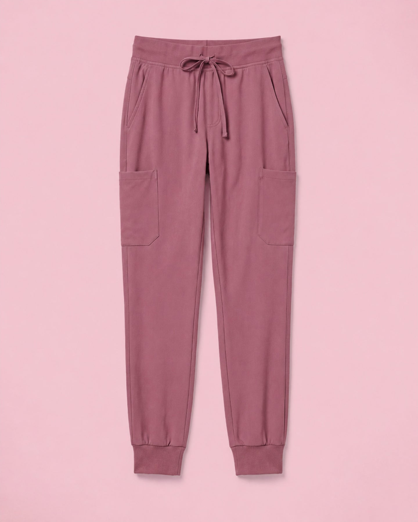 Men's 6-Pocket Jogger Scrub Pant Mauve