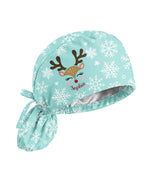 Personalized Name And Reindeer Christmas Crew Funny Gift For Nurse Coworker Cap