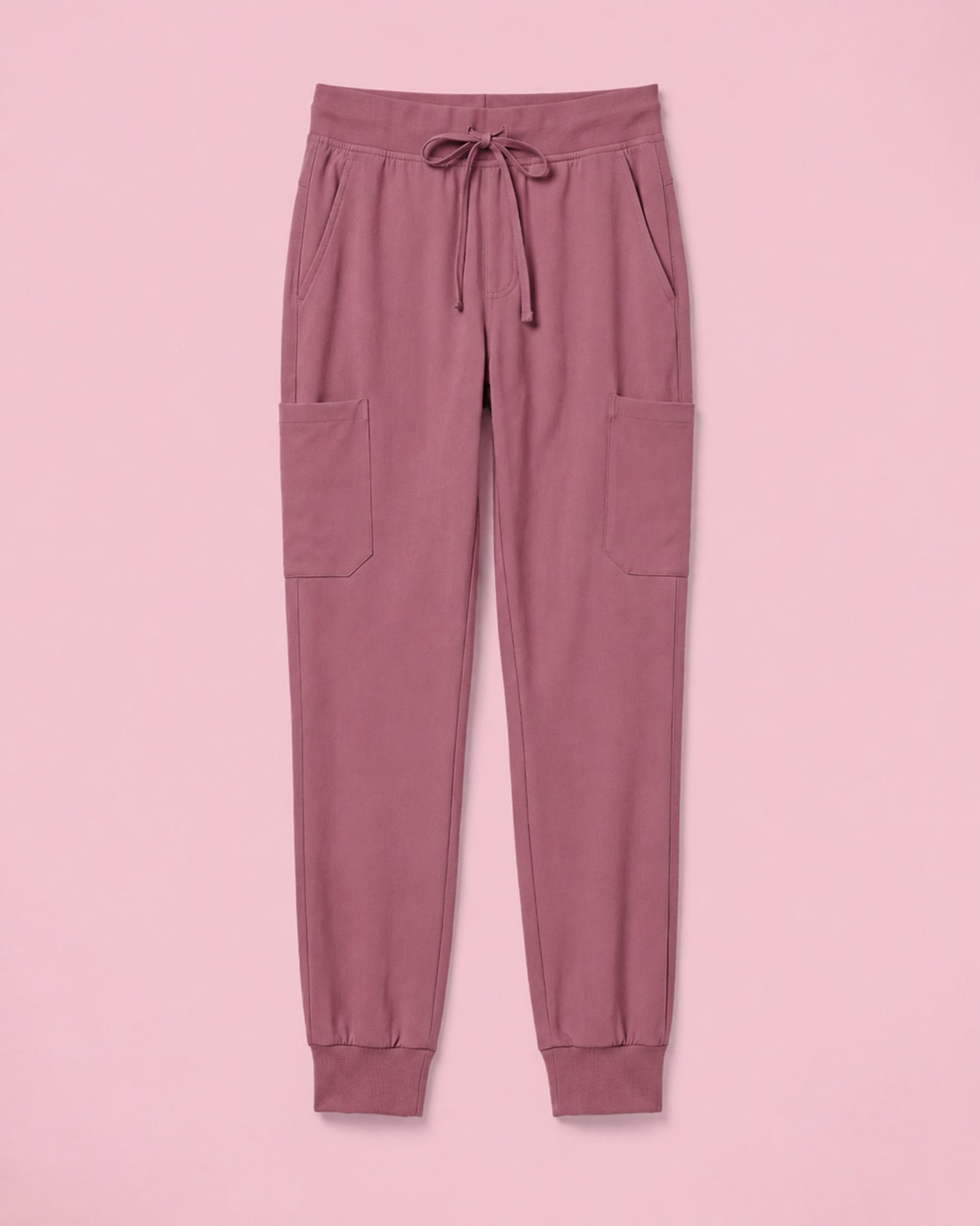Women's 6-Pocket Jogger Scrub Pant Mauve