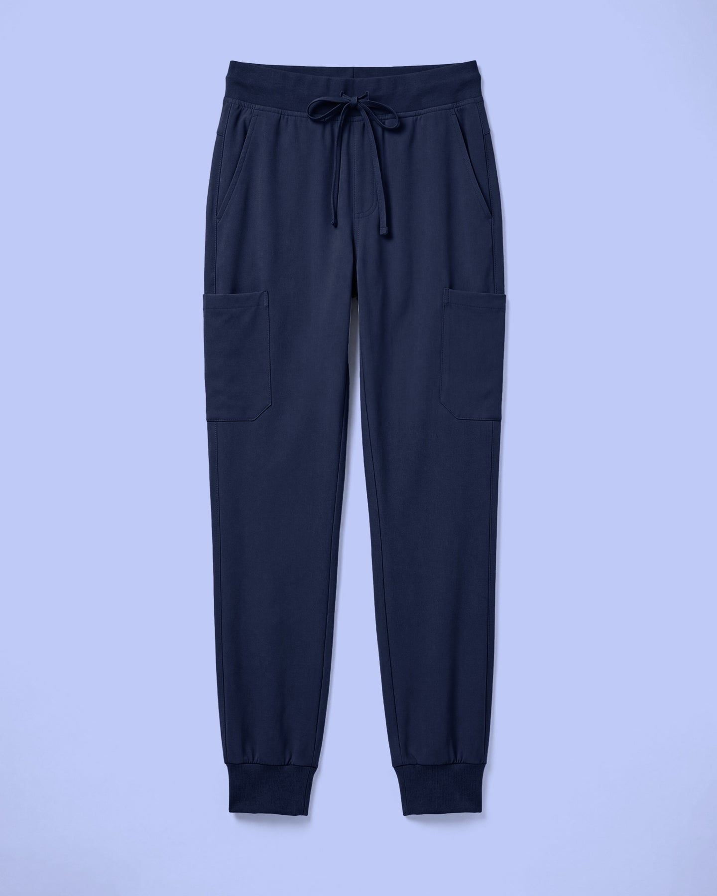 Men's 6-Pocket Jogger Scrub Pant Navy