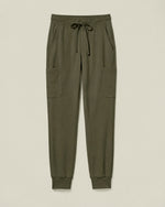 Men's 6-Pocket Jogger Scrub Pant Olive