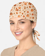 Personalized Name And Character Tis The Season Autumn Vibe Halloween Gift For Nurse Cap