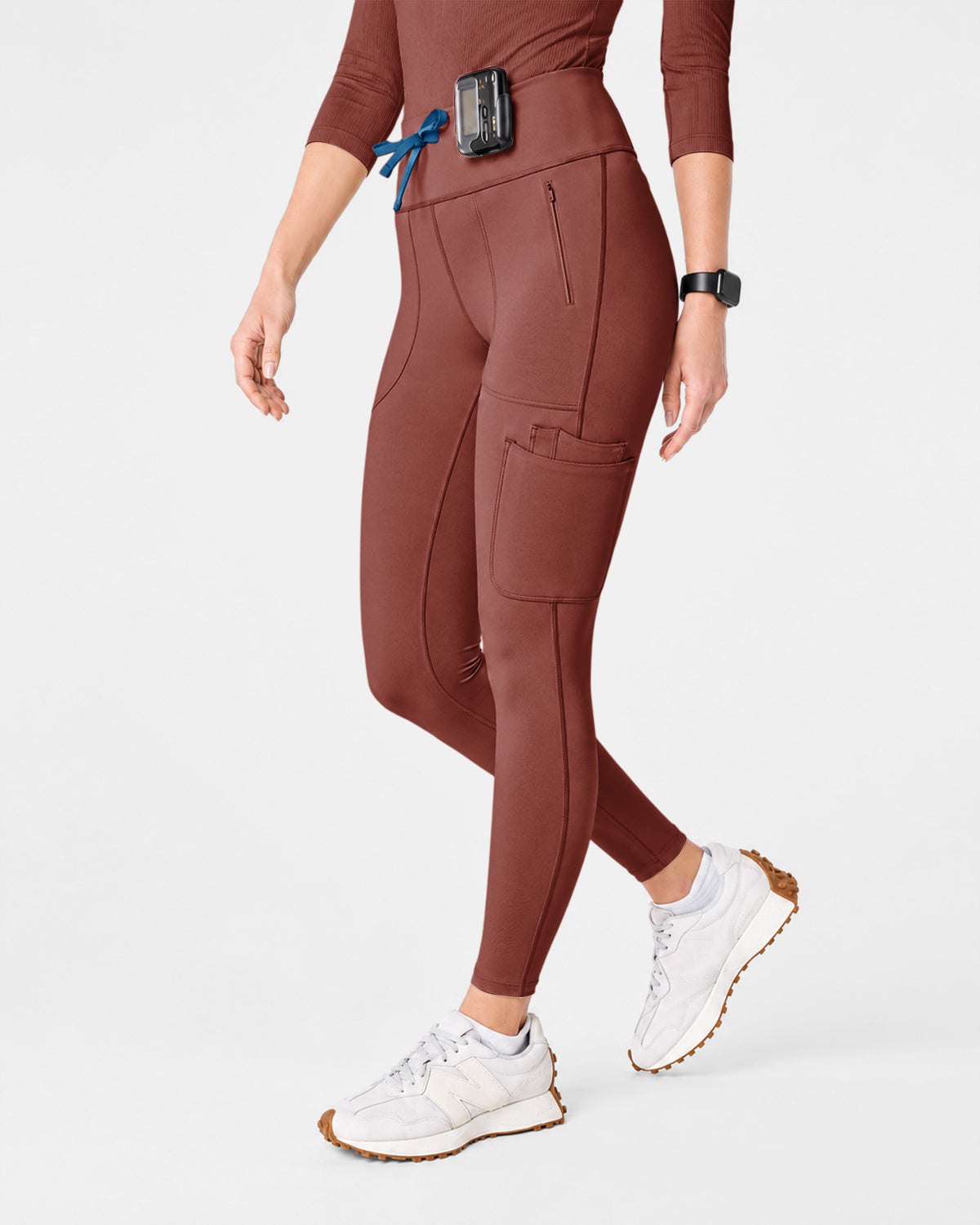 High-Rise Scrub Legging Sienna