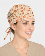 Personalized Name And Character Tis The Season Autumn Vibe Halloween Gift For Nurse Cap