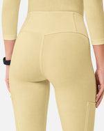 High-Rise Scrub Legging Butter Yellow