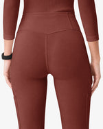 High-Rise Flare Scrub Legging Sienna