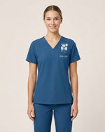 Personalized Name And Job Title Nurse You Can Do Hard Things Stethoscope Bow With Flower Top