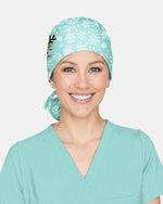 Personalized Name And Reindeer Christmas Crew Funny Gift For Nurse Coworker Cap